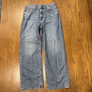 NWOT rag & bone Logan Mid-Rise Wide Leg Jeans